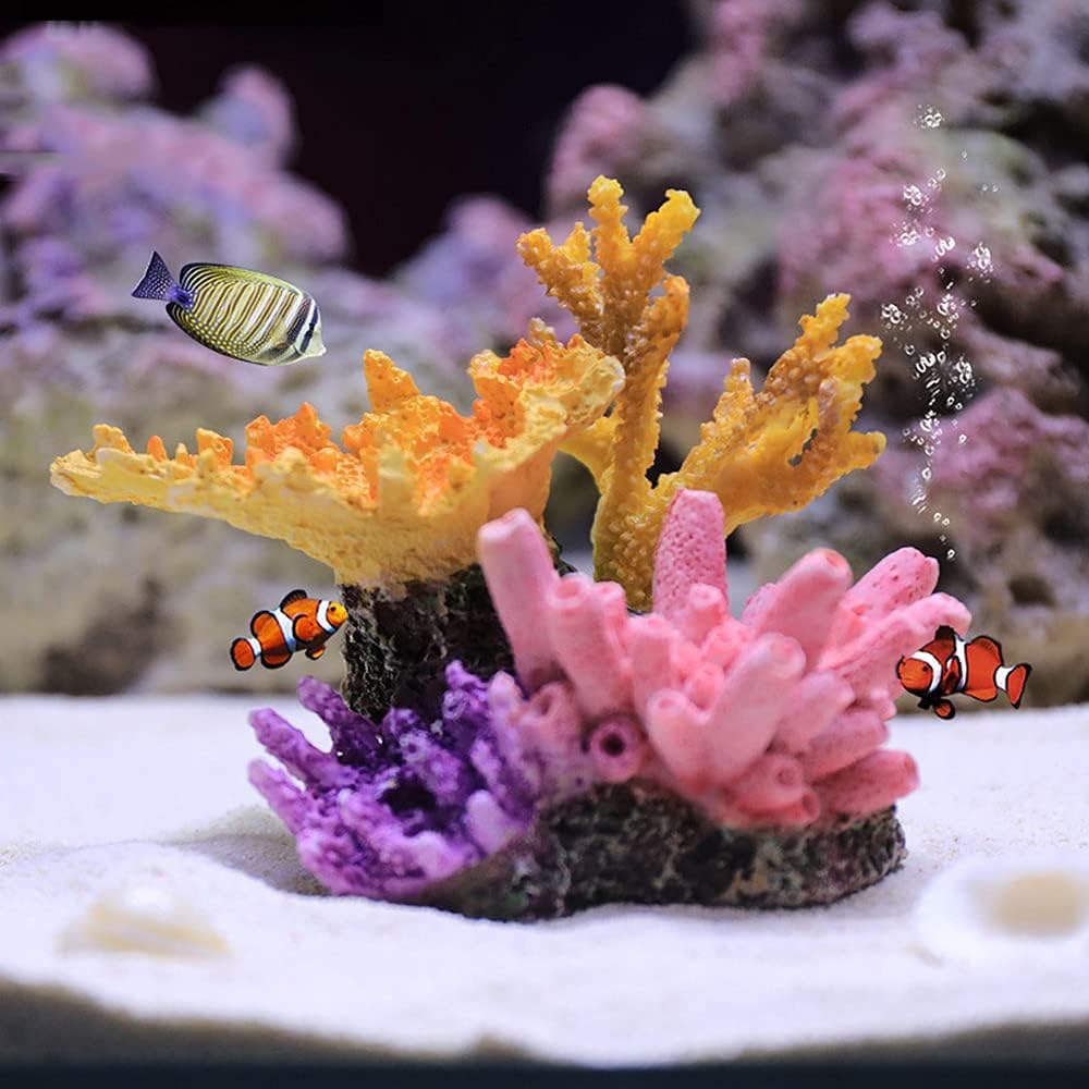 ☆中古品 アクアリウム 浄化槽 フィルター装置 サンゴ礁付き☆