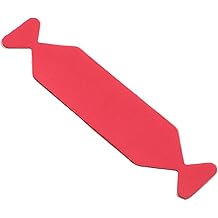 قطع غيار السيارات ULTECHNOVO - رقعة من اللباد لتغليف السيارات مضادة للخدش للتلوين - أحمر