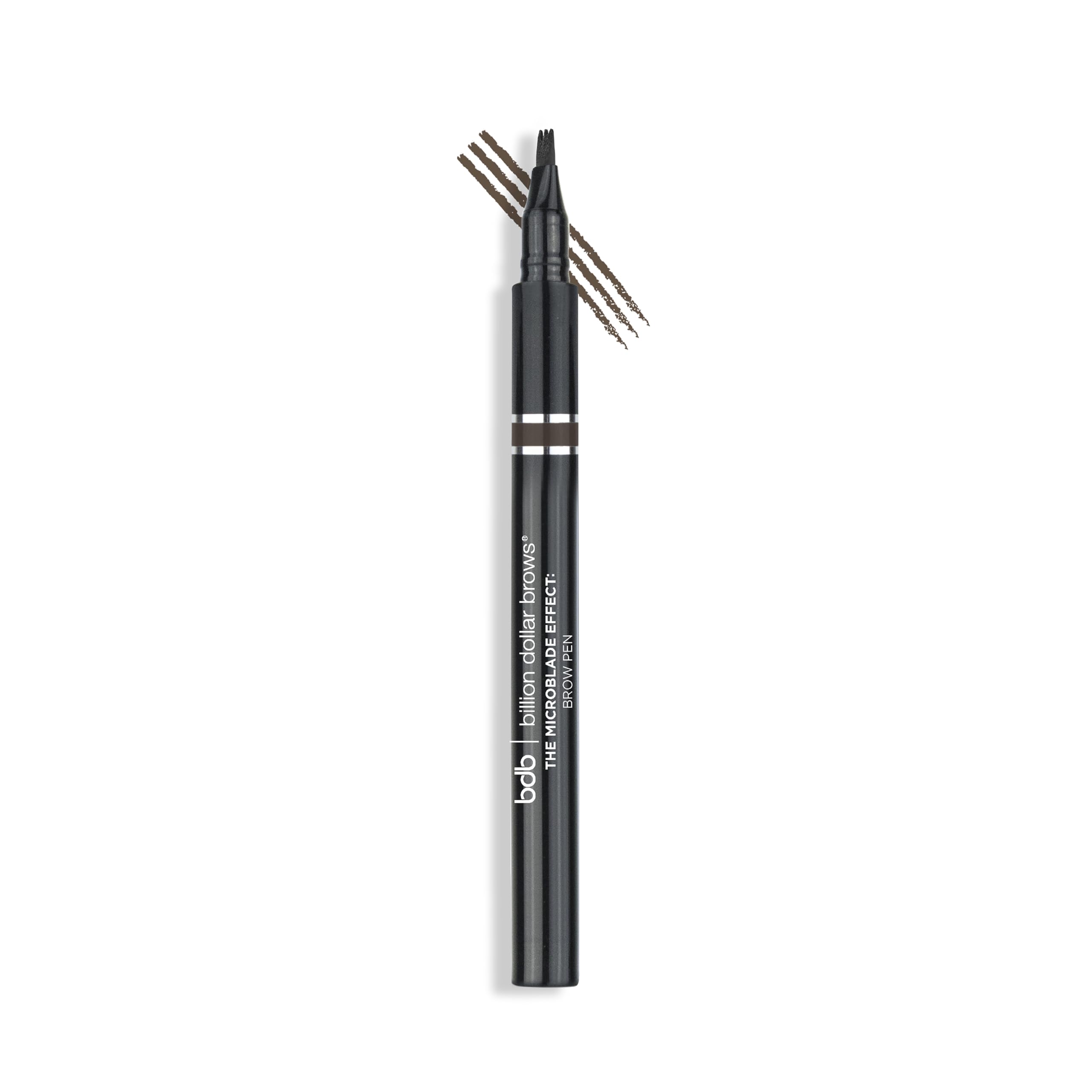bdb Microblade Effect: Brow Pen - Waterproof, Smudge-Proof, Long Lasting, Taupe