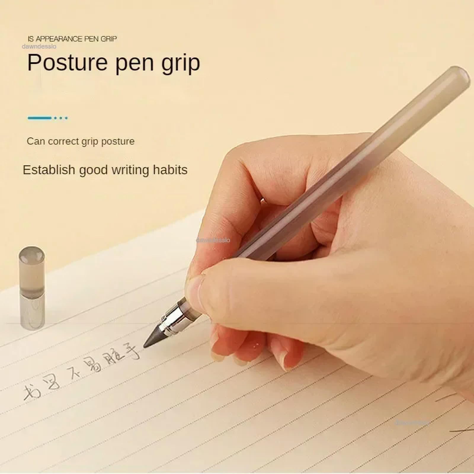 Crayon sans encre avec pointe remplaçable, 1 crayon sans encre Hb multicolore(Purple)