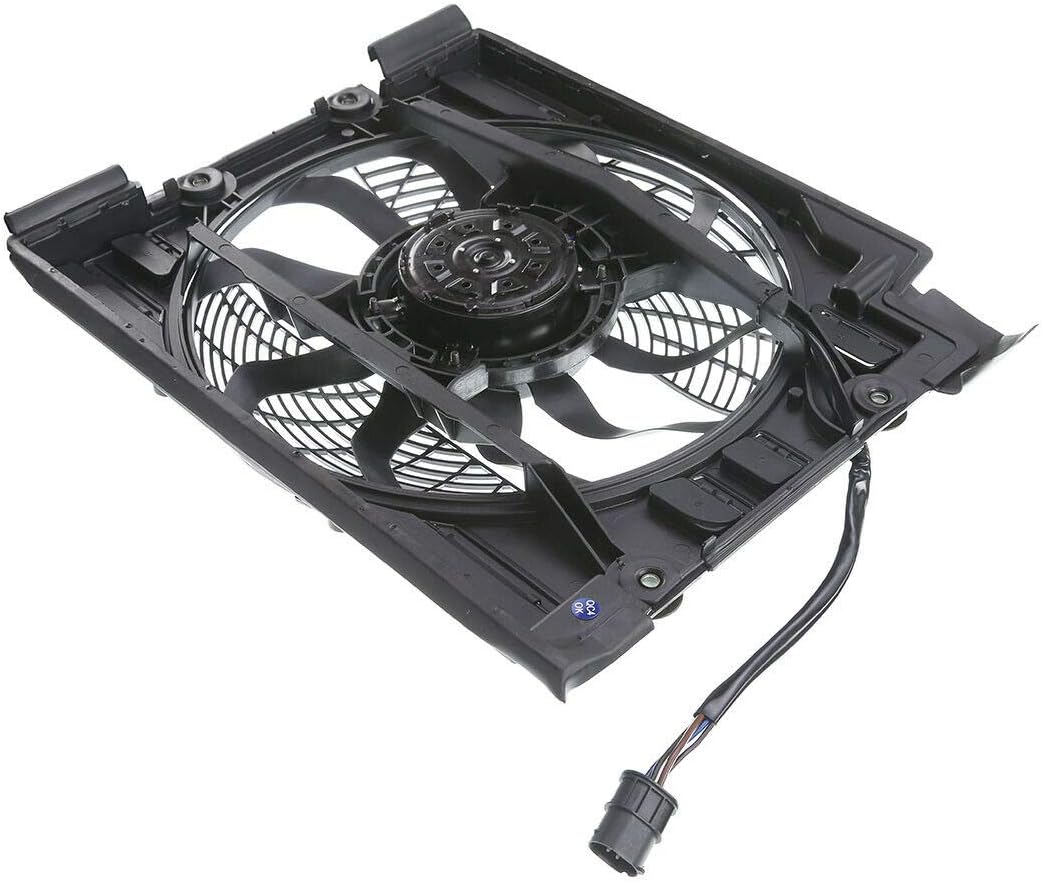 AC Condenser Fan Assembly for 1997-1998 BMW E39 528i 540i