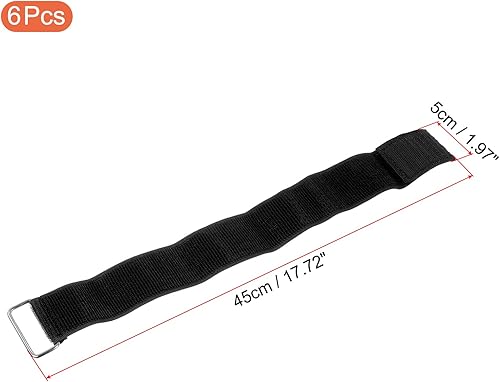Miniatura 2 de PATIKIL Bandas de carreras de 3 patas, paquete de 6 corbatas elásticas de nailon para fiestas de cumpleaños al aire libre, campo, día, carnaval,