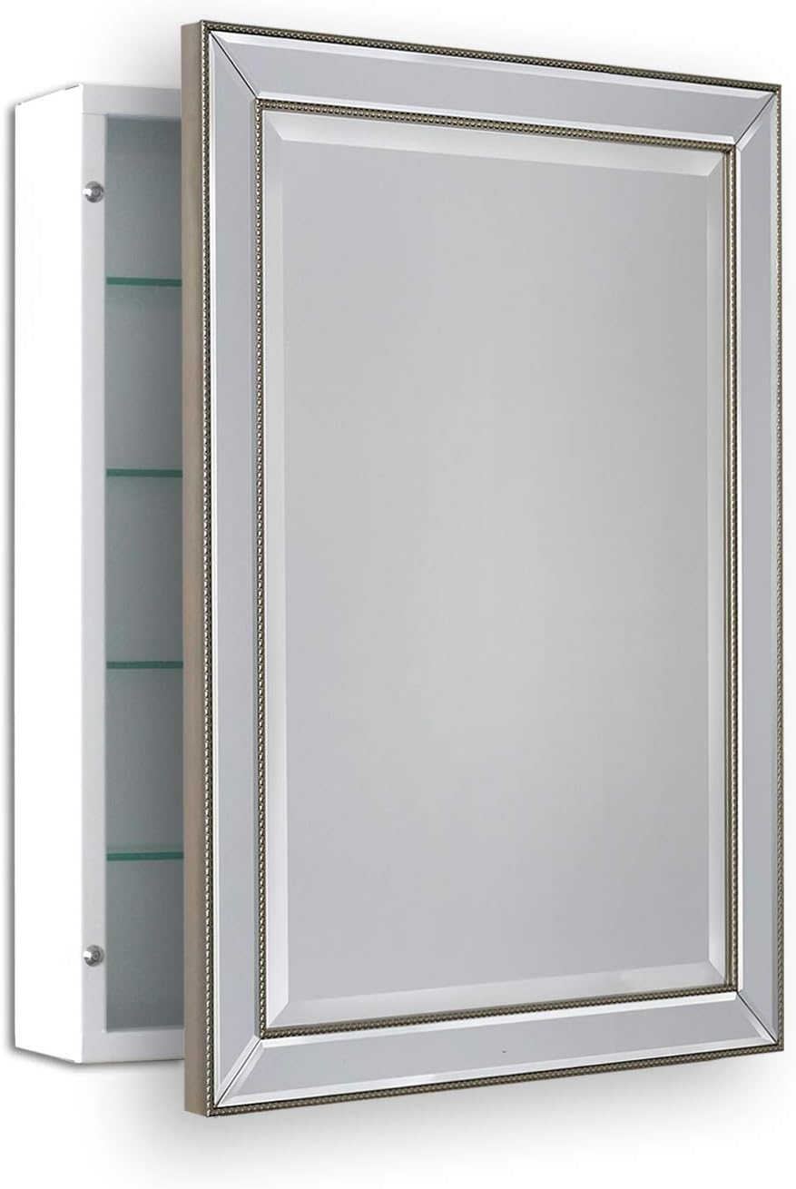 Head West 6301 Metro Beaded Medicine Mirror, 22 X