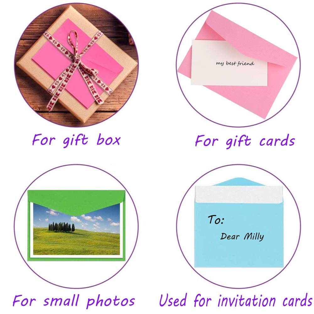60 Mini Enveloppes Blanches Auto-adhésives - Pour Cartes De Vœux, Mariage, Invitations - 12,5x17,5 Cm