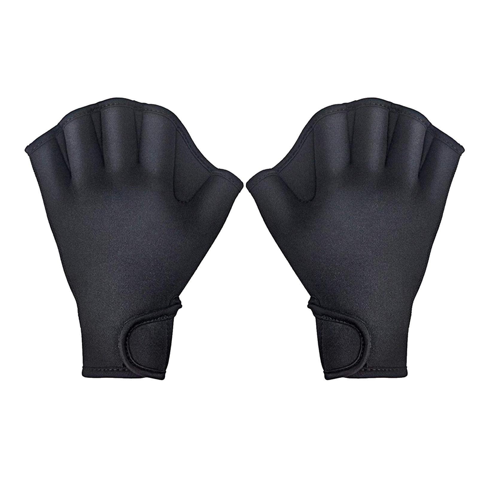 Guantes con palmeado | Guantes de neopreno de remo con natación para fitness de natación, manoplas ligeras para aeróbicos acuáticos, aeróbicos acuáticos,