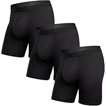 Black 3 Pack Pro Flex Boxer Briefs by BN3TH Underwear