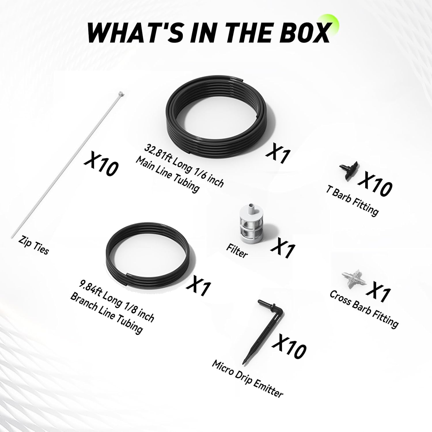 RAINPOINT Automatic Plant Waterer Indoor for 20 Plants Drip Irrigation Kit