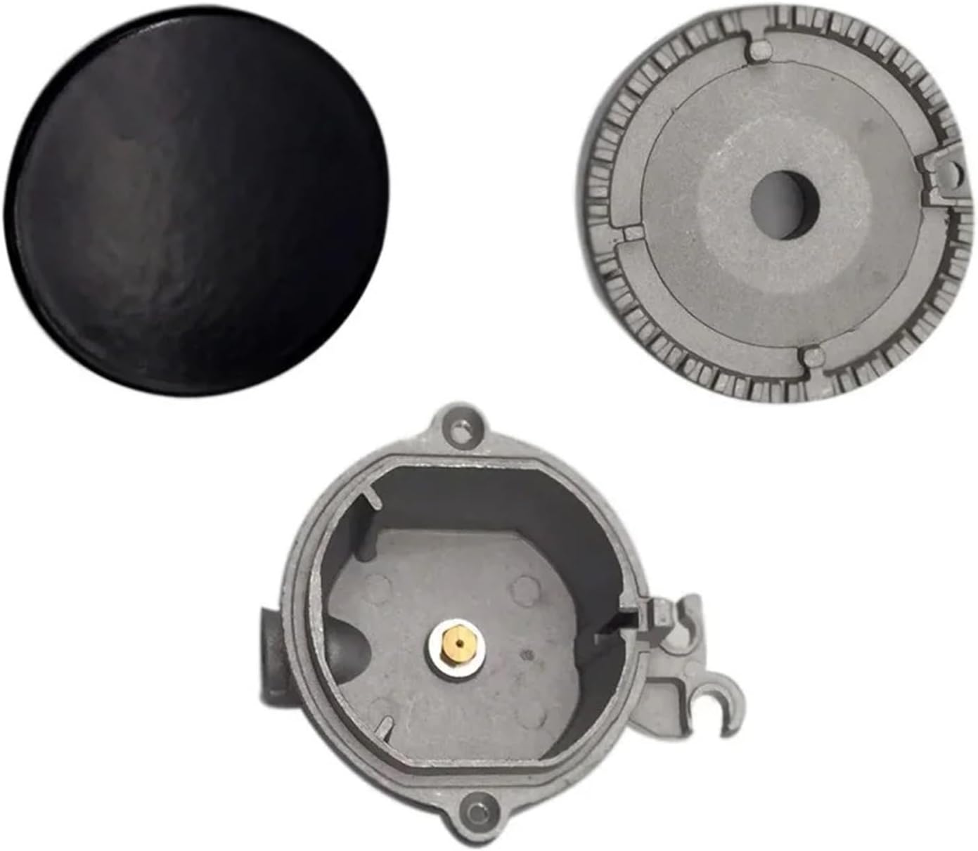 Cast Aluminum Fast Burner Ø 100 Mm With Base And Stand For Gas Stove Parts And Cooktop Accessories