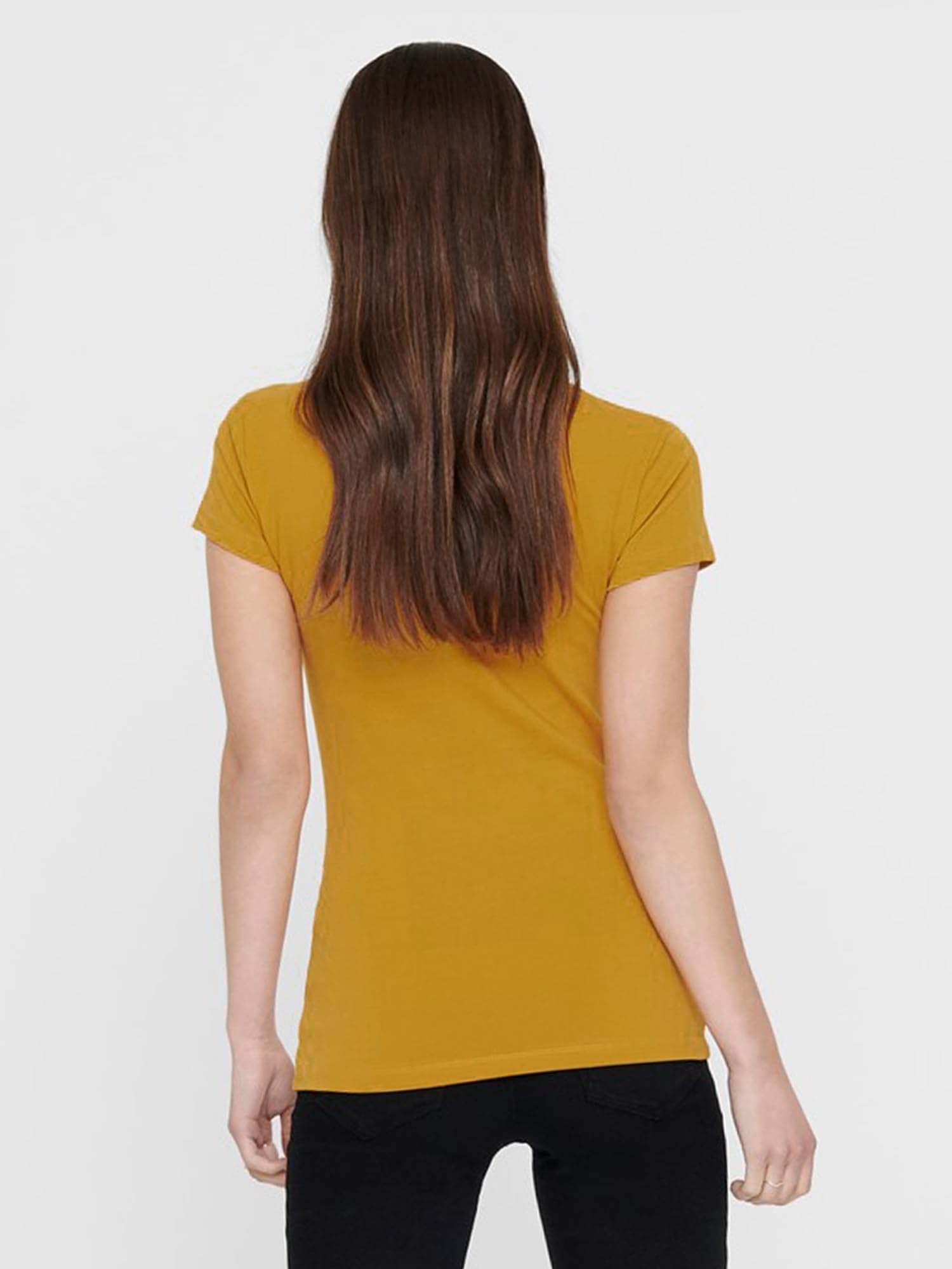 ONLY Magliette Estive Semplici A Manica Corta E Lunghe Per Donne, Confezione Da 3 Pezzi XS S M L XL 15209153