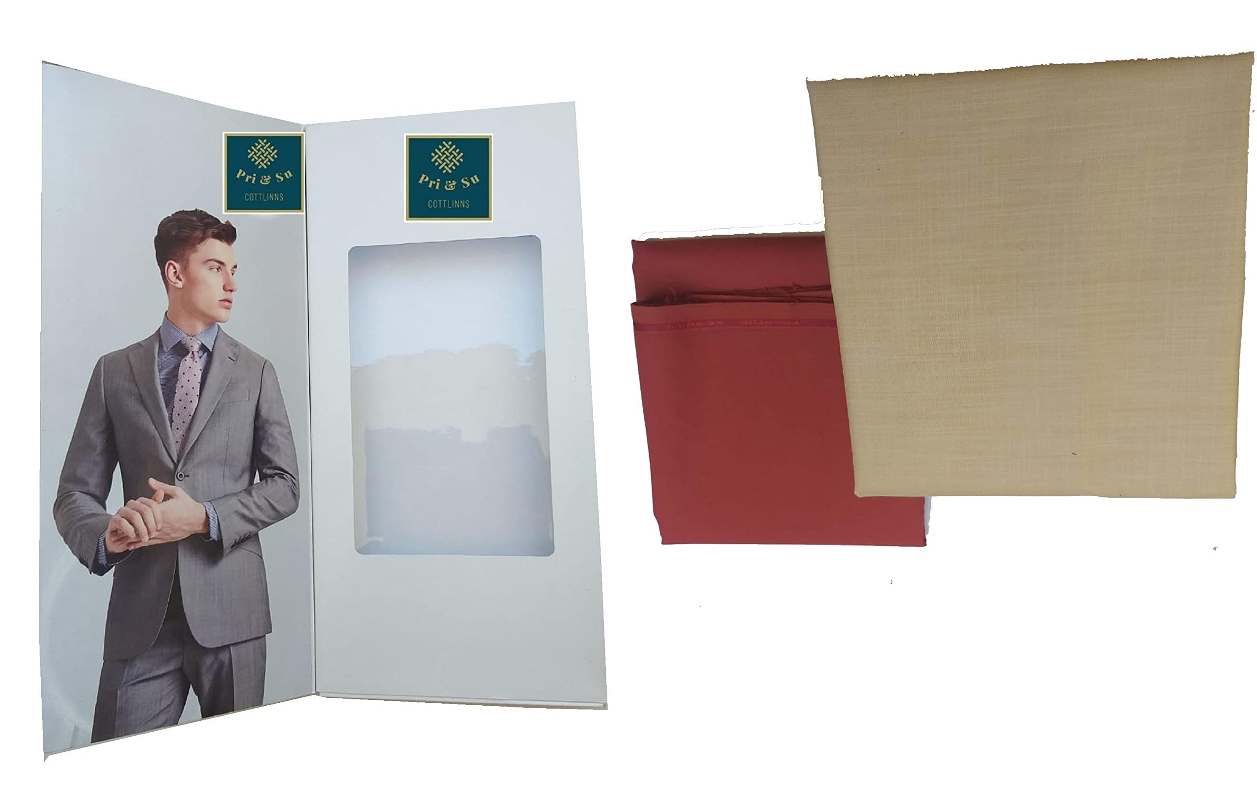 Pri & Su CottLinns Combo of Cotton Shirt 10012 & Trouser 1-picture-44
