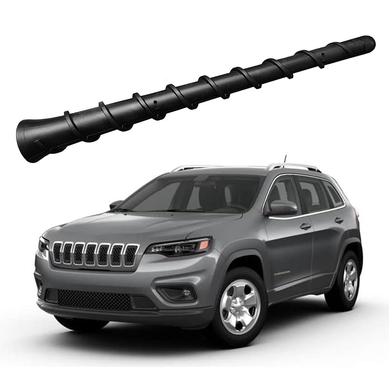 Antena de rádio curta com 17,8 cm compatível com Jeep, Chrysler, Dodge e Fiat VOFONO
