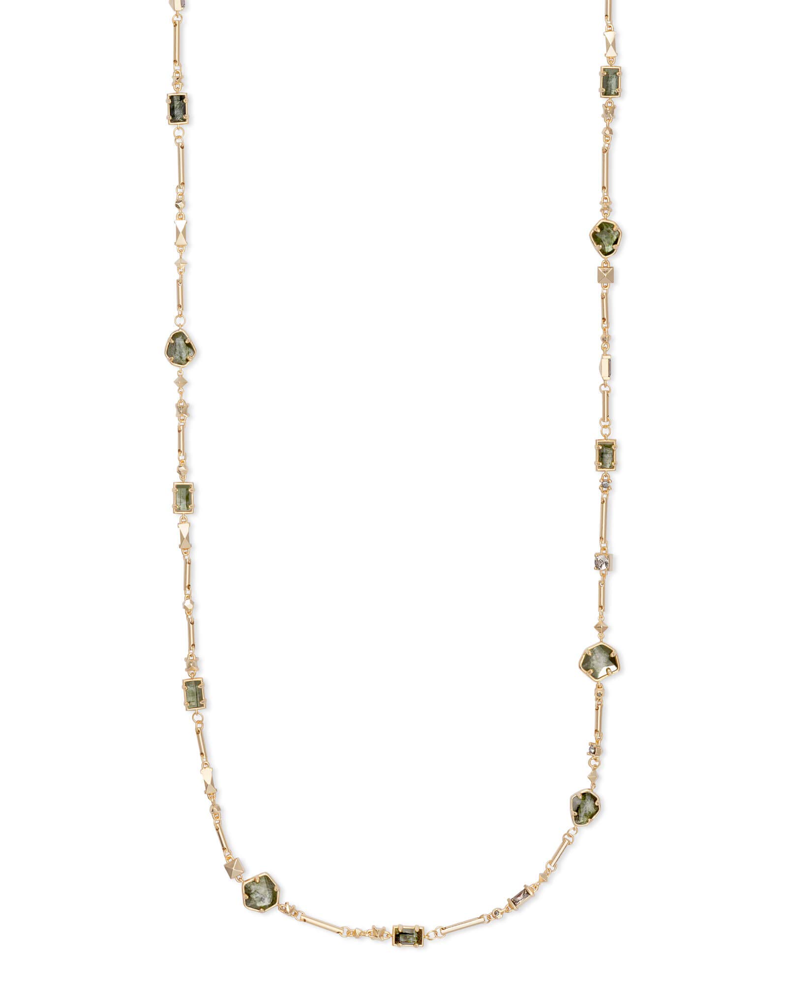 Kendra Scott Yazmin Gold Long Necklace