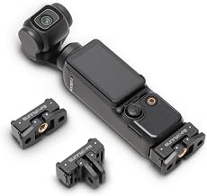 Foldable Quick-Release Extension Adapter for DJI Osmo Pocket 3&4 Action Camera Magnetic Suction Quick Release Board Expansion Base Mount Pocket 3 Accessory
