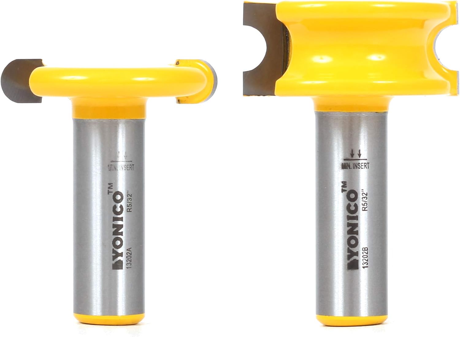 Yonico 13202 Yonico 13202 5/16" Bead 2 Bit Canoe Joint Router Bit Set 1