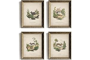 Vintage Farmhouse Easter Bunny Poster Prints for Home Decor