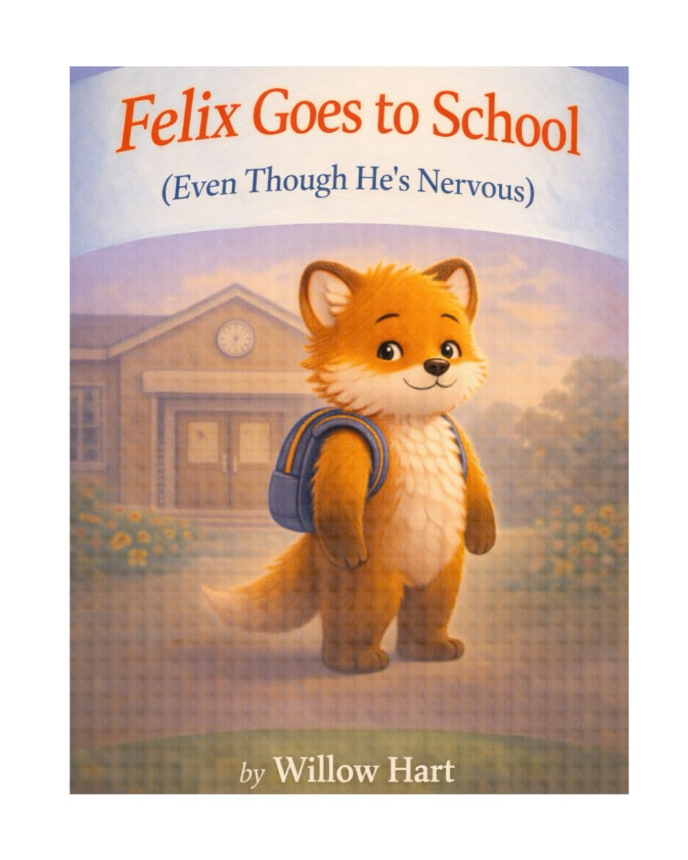 Felix Goes To School (Even Though He’s Nervous): A Gentle Story About Worries, Bravery, and the First Day of School (Felix the Brave Fox)