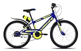 Generico BICI BRERA HURRICANE 20" SINGOL SPEED (BLU)