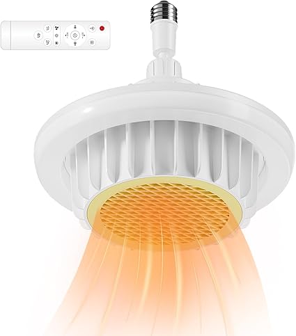 Review Heater Fan Light – 600W Bathroom Heater Fan, Ceiling Heater with LED Light, Indoor Electric Ceiling Heater, Ceiling Electric Patio Heater, Fan Light Ceiling Heater with Overheat Protection for Bedroom Review Heater Fan Light – 600W Bathroom Heater Fan, Ceiling Heater with LED Light, Indoor Electric Ceiling Heater, Ceiling Electric Patio Heater, Fan Light Ceiling Heater with Overheat Protection for Bedroom