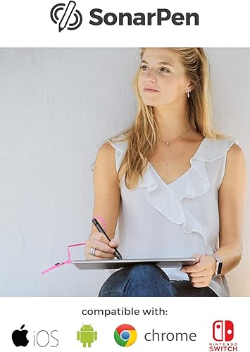 Miniatura 8 de Lápiz capacitivo inteligente sensible a la presión con rechazo de palma y botón de acceso directo. Menos batería. Compatible con Apple