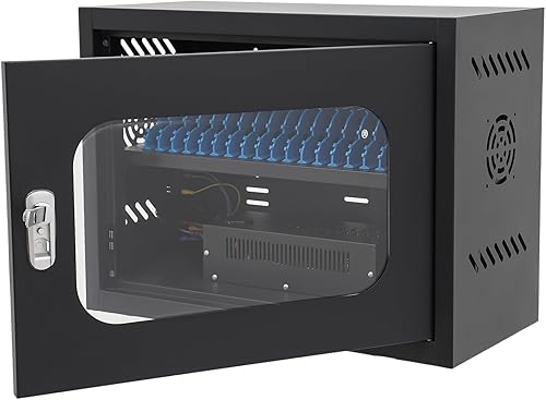 Miniatura 5 de 20 Unit Device Charging Station, Charging Cabinet for Cellphones & Tablet Computers, Mobile Phone Charging Cabinet with Charger Cable Management or