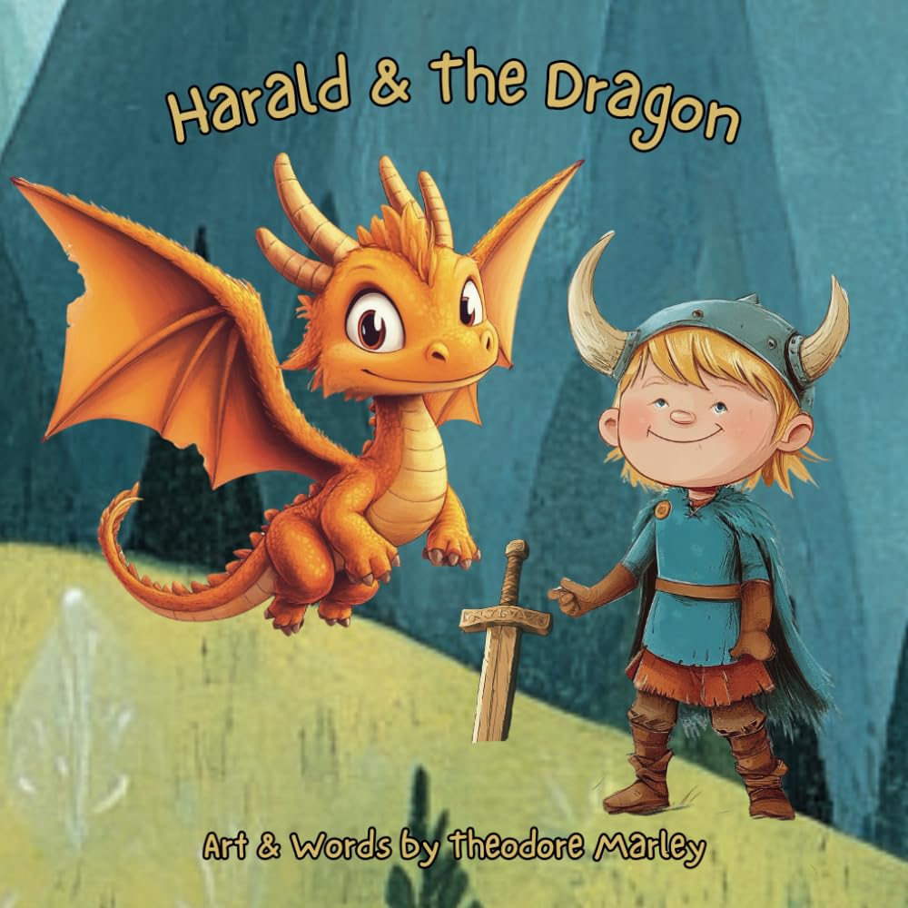 Harald And The Dragon: Harald The Brave Little Viking Boy (Adventures Of Harald The Brave Viking Boy)