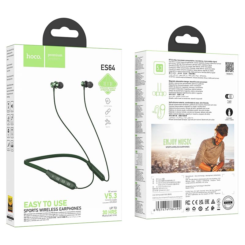 HOCO Bluetooth Neck Band Packaging