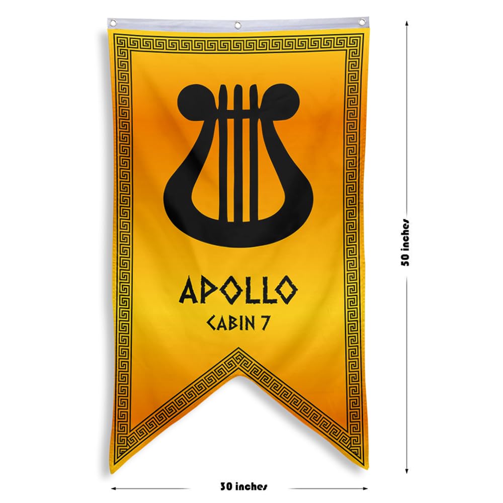 Yanbooch Cabin 7 Apollo Banner Flag Man Cave Bed Room Home Office Party Decor 30x50 Inch (A)