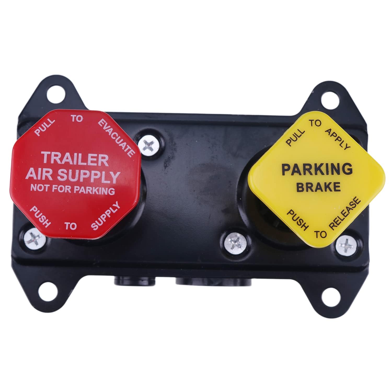 MV3 Dash Air Brake Control Valve 800519 065186 107433 Kompatibel mit Freightliner Kenworth Peterbilt Volvo Western Star Ford Bendix LKW Anhänger Parkmodul