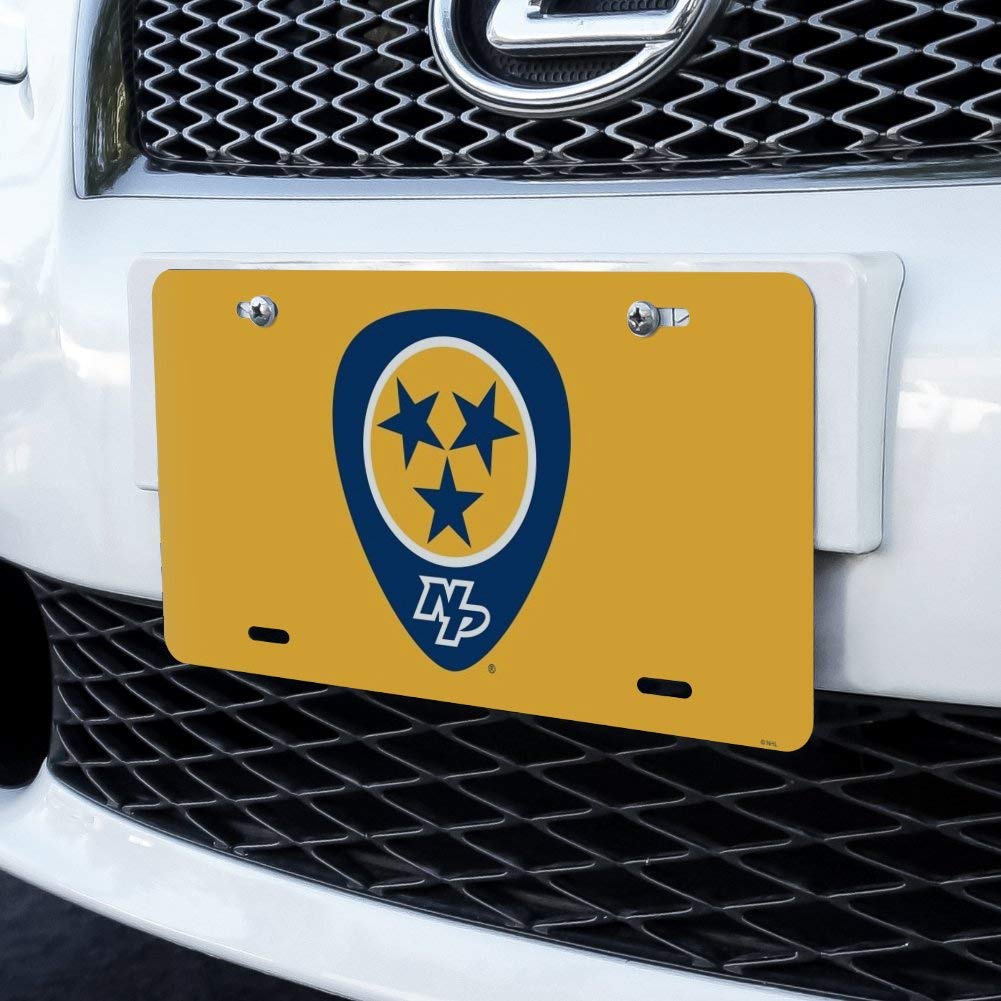 GRAPHICS & MORE NHL Nashville Predators Logo Novelty Metal Vanity Tag License Plate