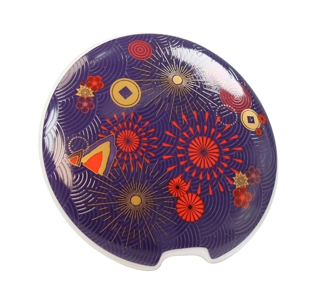 Eigenart Teaeve 80066 Sweet Little Geisha Fire Tasse à double paroi en porcelaine avec couvercle et passoire en acier inoxydable sans BPA 350 ml