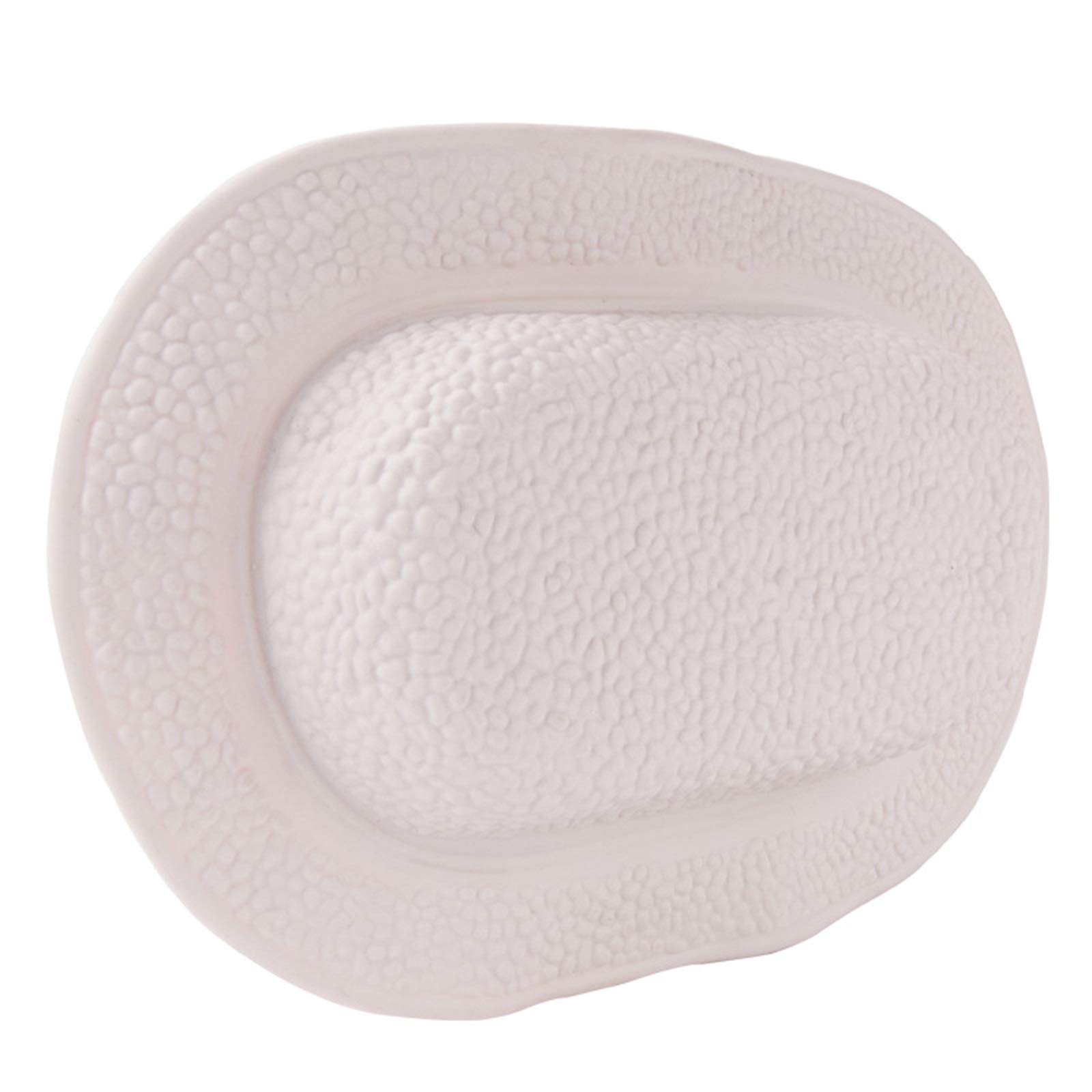 Poduszka do wanny TPE Poduszka do wanny Przyssawka Wodoodporna wanna do łazienki Zagłówek Trwała poduszka do wanny (kolor: niebieski, rozmiar: 22x33x5cm) (biały 22x33x5cm)