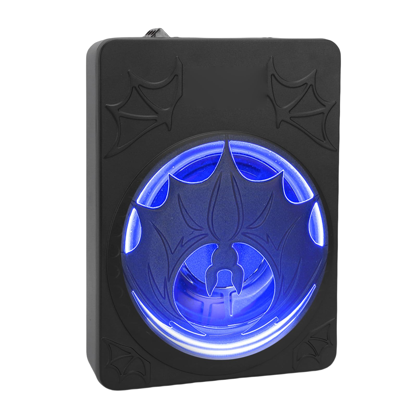 Subwoofer Samochodowy Zasilany Pod Siedzeniem, Aluminiowy Subwoofer o Mocy 1200 W z diodą LED poprawiającą Bas W Samochodach Osobowych, Ciężarowych, SUV-ach (BLUE)