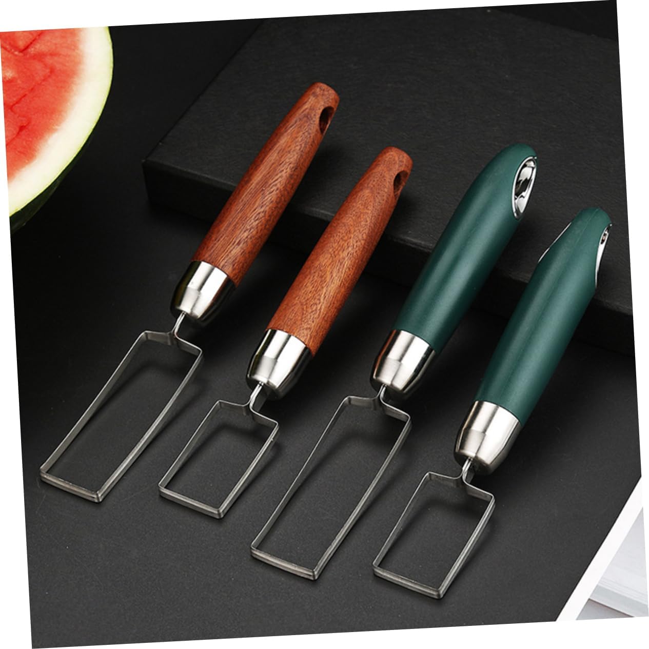 Cabilock Stainless Steel Fruit Cutter 304 with ABS Handle for Watermelon