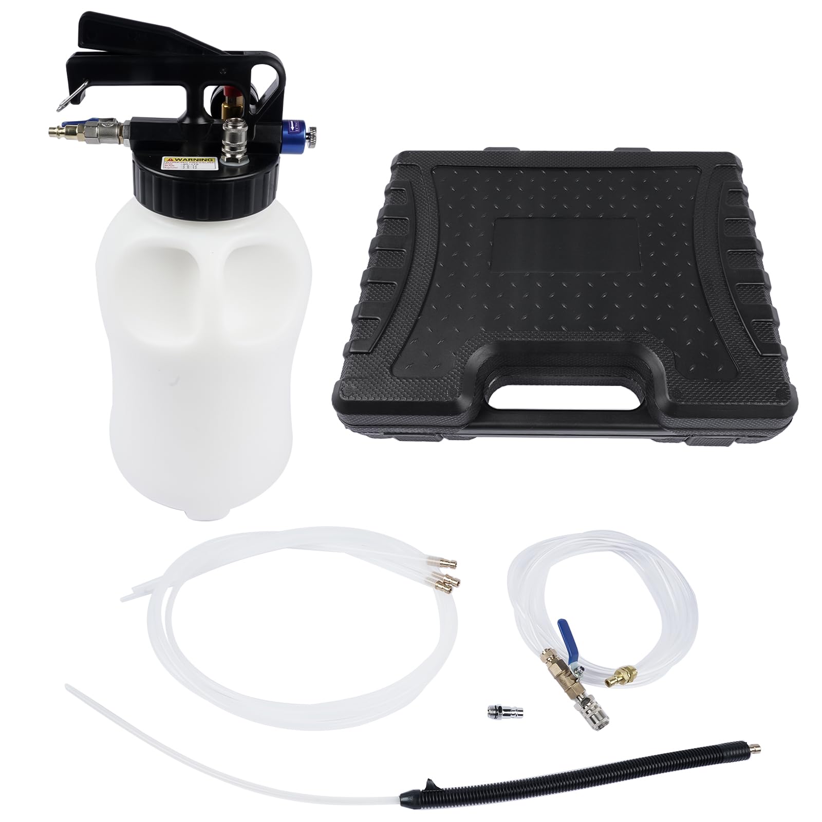 6L Outil de Remplissage d'huile de Boîte de Vitesses avec 15 adaptateurs Kit, Remplissage d'huile de Transmission pour Voiture Véhicule
