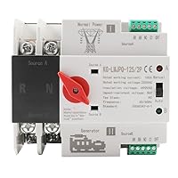 Vista 11 de 3P 100A Interruptor de transferencia automática de doble potencia 110V Interruptor de cambio de generador Herramientas Interruptor de transferencia