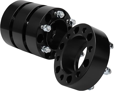 IRONTEK 50mm 6x139.7mm Wheel Spacer Adapters Fit for Lexus 2010-2023 GX460/ 2003-2009 GX470 2 inch,106mm Hub Bore 6x5.5 Hubcentric Spacer Adapters M12x1.5 Studs 4PCS 10.9 Grade Studs 4PCS