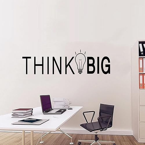 SEATUNE Calcomanías de pared para dormitorio, trabajo en equipo, citas inspiradoras positivas motivacionales para oficina, escuela, aula,