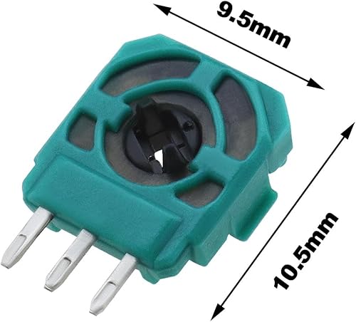 Miniatura 4 de Create idea 8 bolsillos de repuesto para joystick de 3 pines, compatibles con controladores PS4, sensores de potenciómetro de recortadora de 10 K