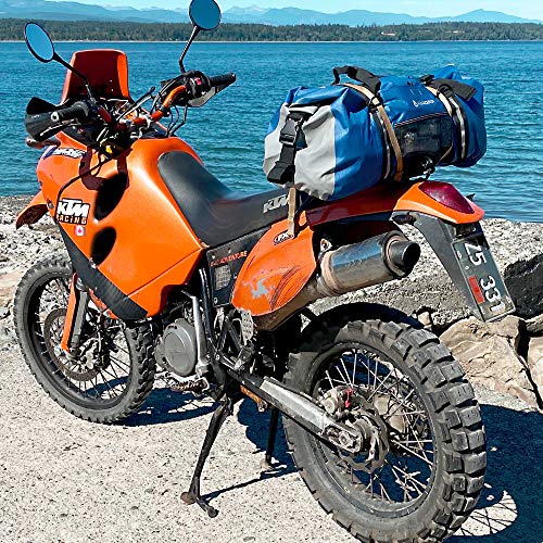 Aqua Quest White Water Duffel - 100% Waterproof, Heavy Duty, Versatile, Comfortable - Durable Protective Dry Bag for Travel, Sport, Motorcycle, Boat, Fishing - 100 L, Red