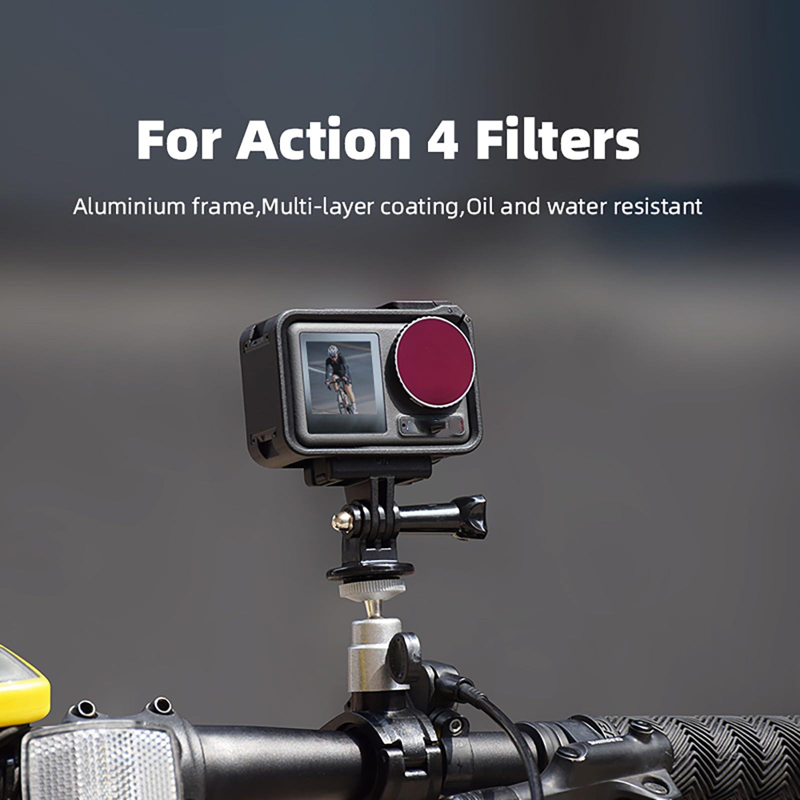 Amazon | NDフィルターセット DJI Osmo Action 4レンズフィルター ND8 