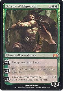 Magic The Gathering - Garruk Wildspeaker - Unique & Misc. Promos - Foil