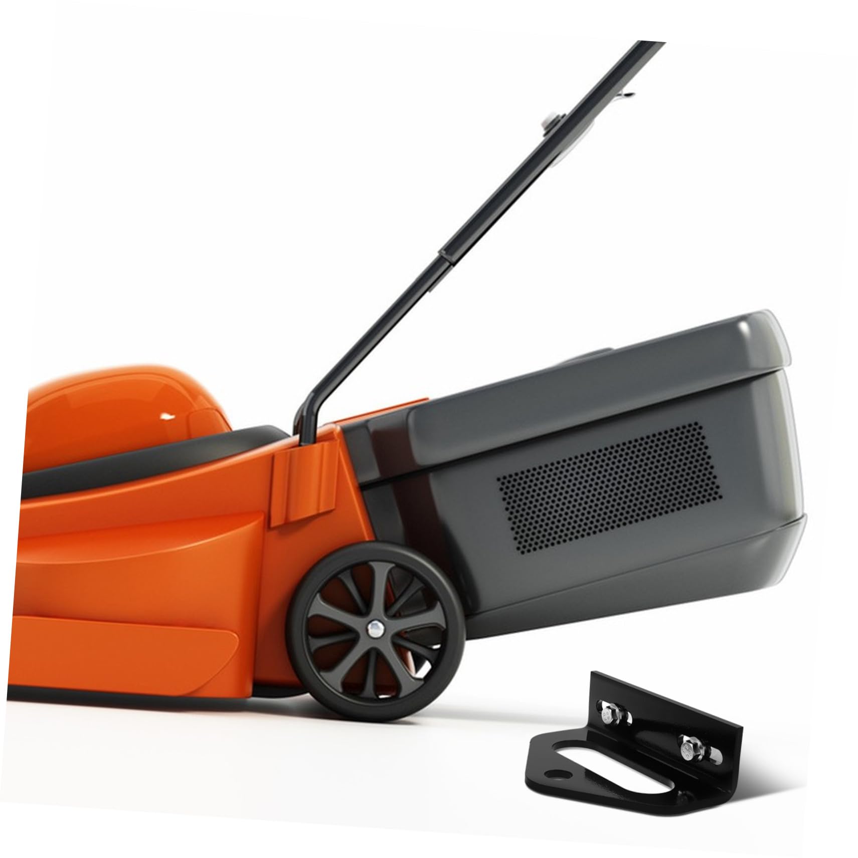 Adattatore Gancio Rimorchio per Zero Turn Mower in Metallo Nero