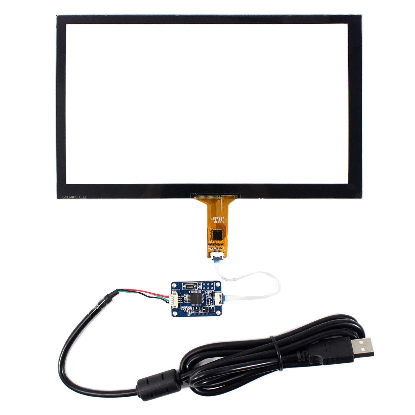 VSDISPLAY 8" Capacitive Tocuh Panel Fit for 8 inch 800x480 1024x600 LCD Screen