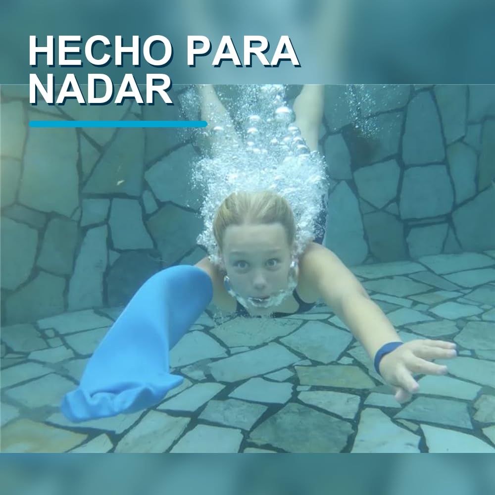 Bloccs Protector para brazo enyesado 100% impermeable - Natación, Ducha y Baño - Protector de yeso duradero para brazo infantil para ducha o natación - #CA79-M - Brazo infantil Unisex (mediano)