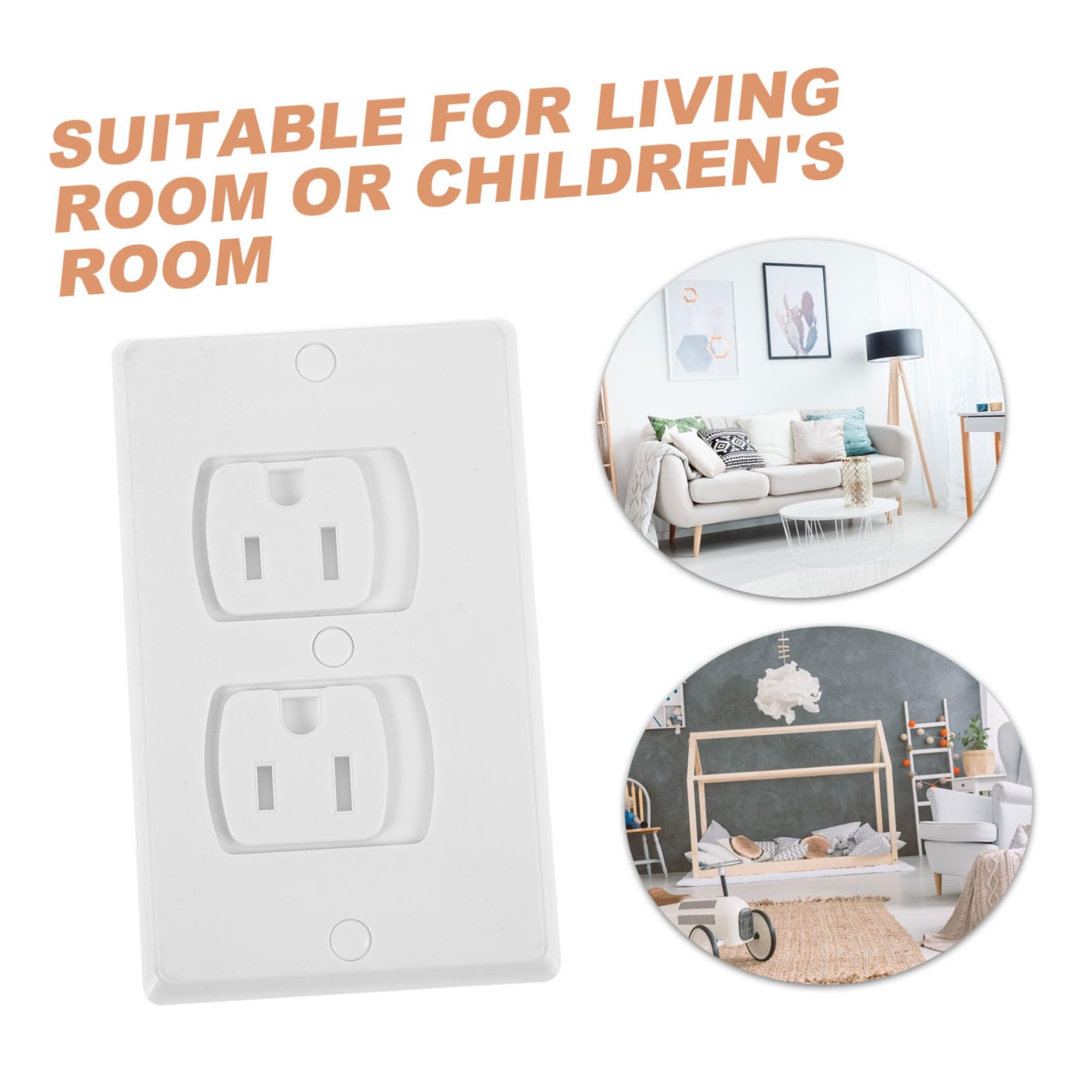 10pezzi Copriprese Elettriche Auto-chiudenti Per Design Sicuro e Resistente Protezione Per Outlet Casa Adatto Per Cucina e Camera Da Letto