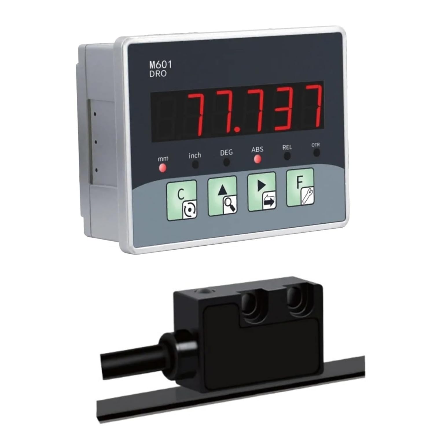 Magnetic Scale Magnetic Grating Ruler Lathe Display Digital readout Magnetic Linear Proportional Ruler(4000mm)