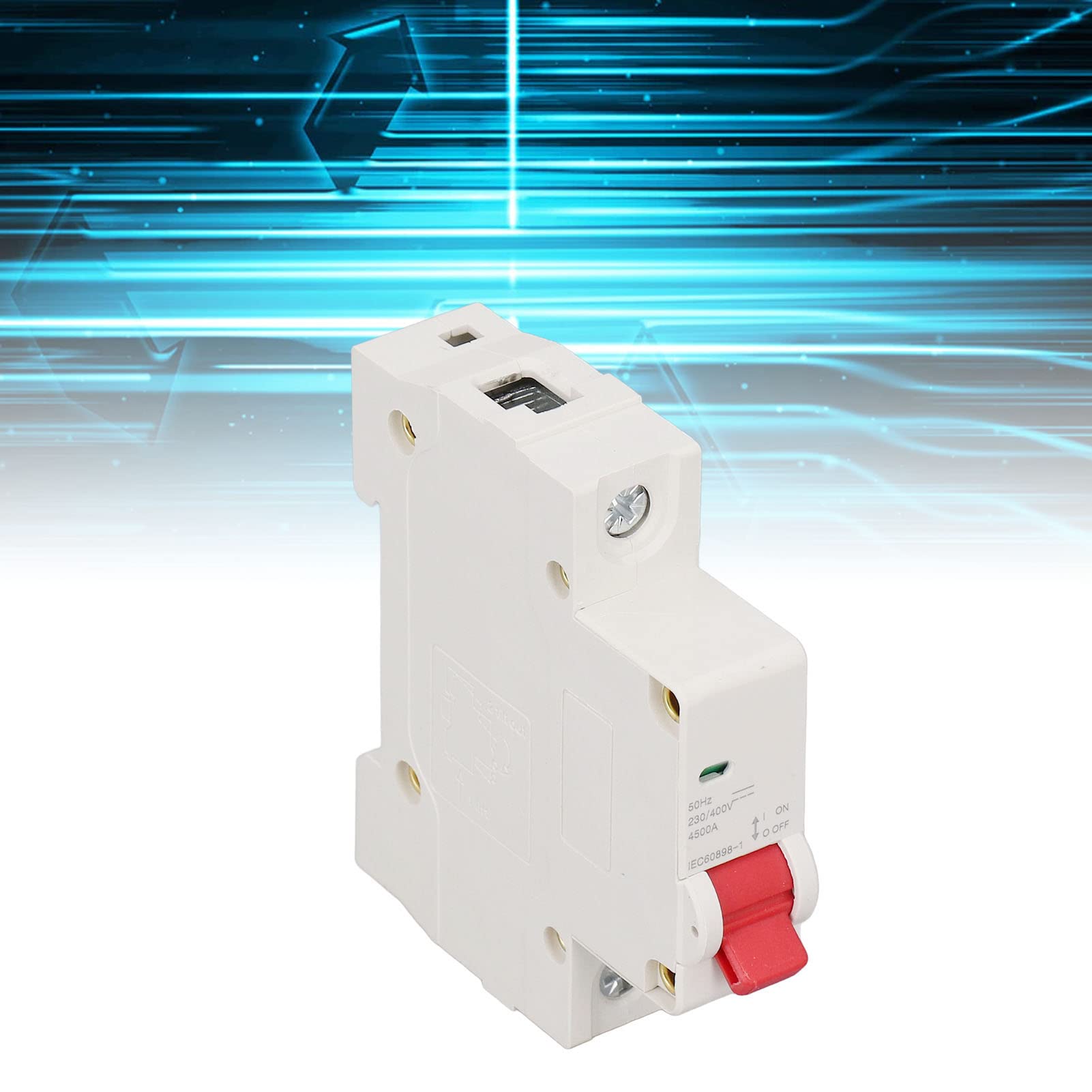 Dispositivo di protezione contro le sovratensioni di capacità di rottura 4500A ignifugo 400V buon effetto di odore (1P)
