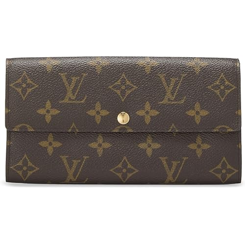 WHAT GOES AROUND COMES AROUND Women's Pre-Loved Louis Vuitton Monogram Sarah Wallet, Brown, One Size