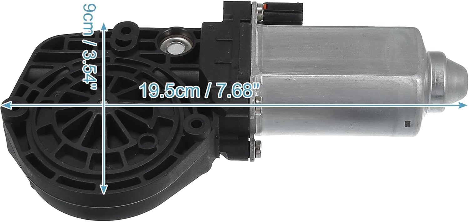 ACROPIX Front Right Side Power Window Lift Motor Fit for Ford F-150 - Pack of 4 Black