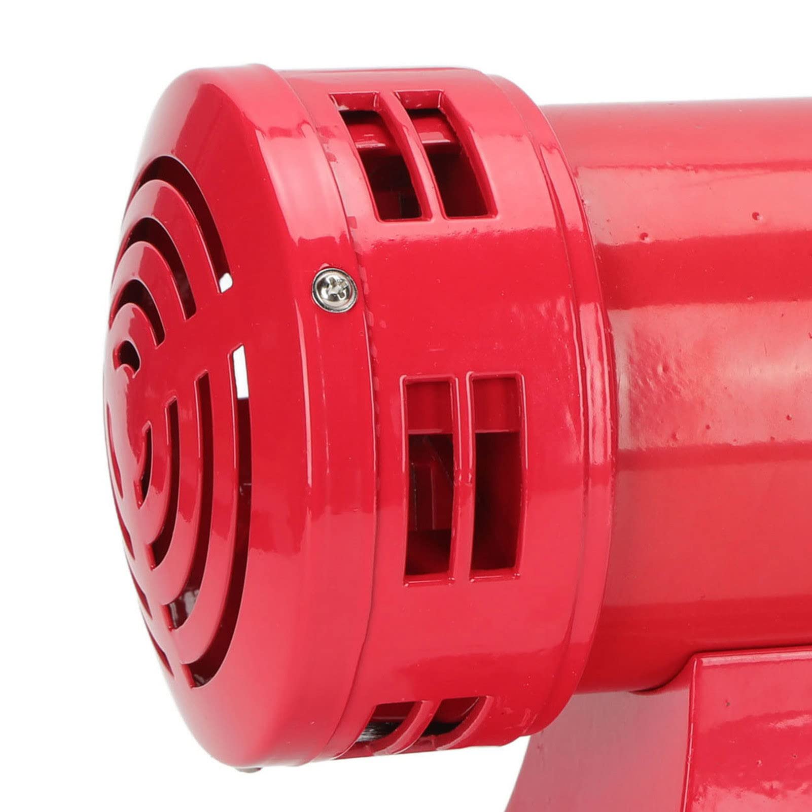 Sirena de Alarma de Motor AC 220V 135dB Sirena de Aire Eléctrica Aleación de Aluminio y Acero Inoxidable Sonido Continuo Montaje de Tornillo para Aeropuertos Minas Barcos